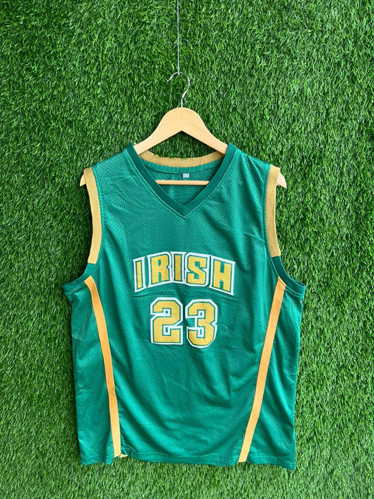 NBA JAMES 23 IRISH Jersey |Vintage Oversized Streetwear | Men Women