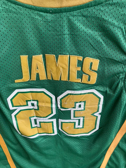 NBA JAMES 23 IRISH Jersey |Vintage Oversized Streetwear | Men Women