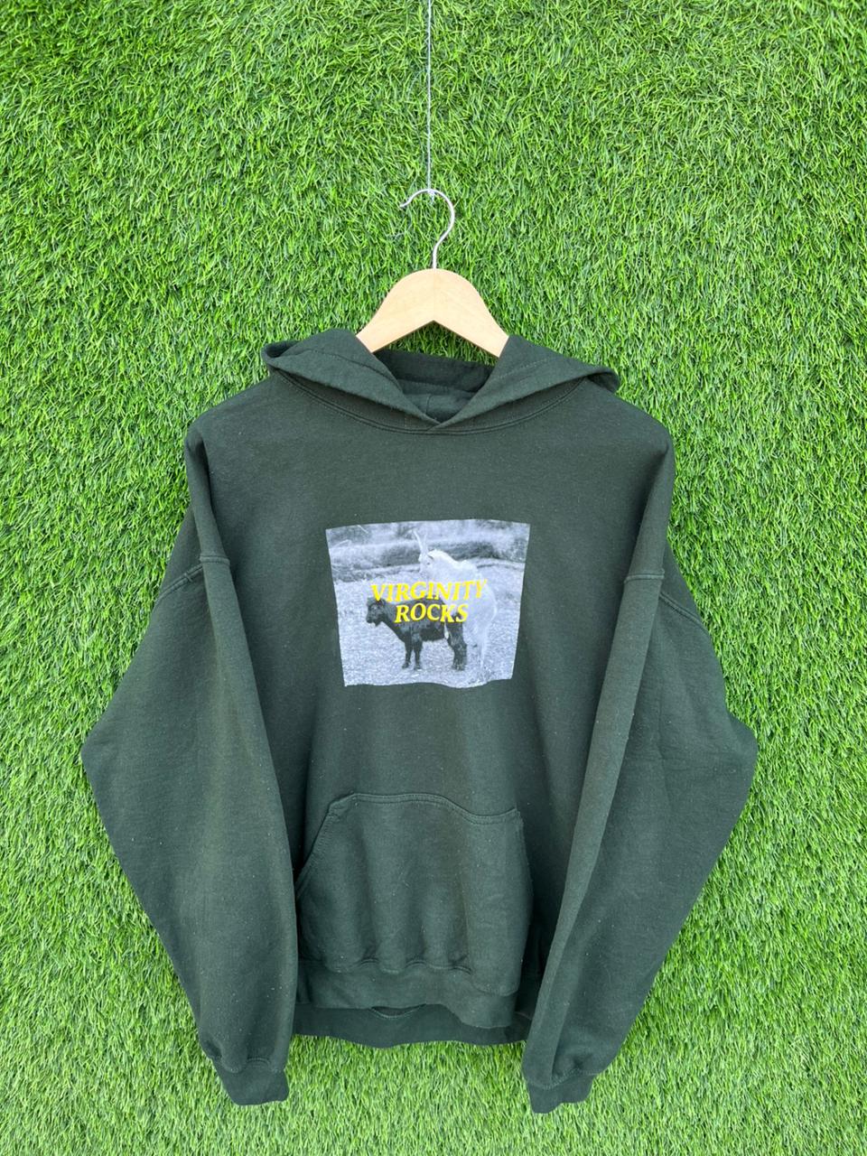 VIRGINITY ROCKS Vintage Hoodie | | Unisex  | Thrifted Streetwear