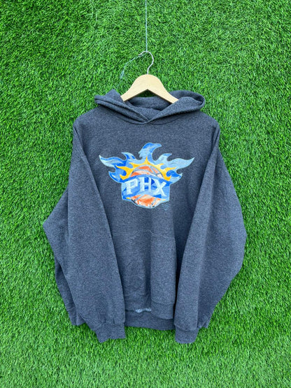 NBA PHX Vintage Hoodie || Unisex  | Thrifted Streetwear | online shopping