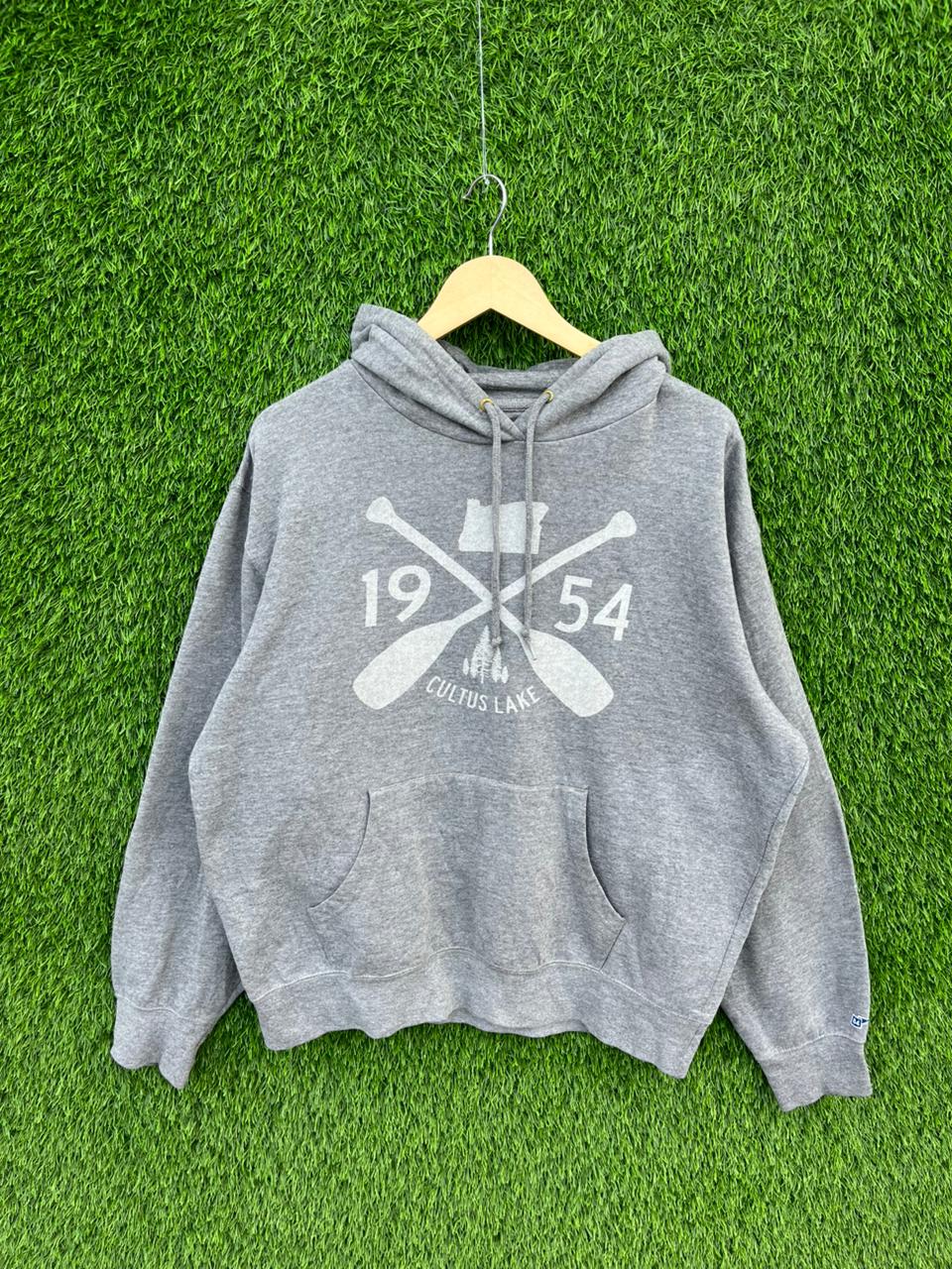 1954 BLUE Vintage Hoodie || Unisex  | Thrifted Streetwear | online shopping