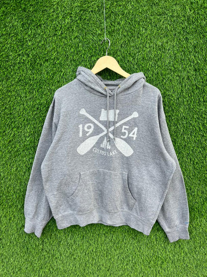 1954 BLUE Vintage Hoodie || Unisex  | Thrifted Streetwear | online shopping