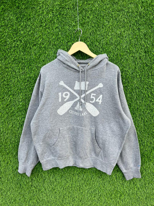 1954 BLUE Vintage Hoodie || Unisex  | Thrifted Streetwear | online shopping