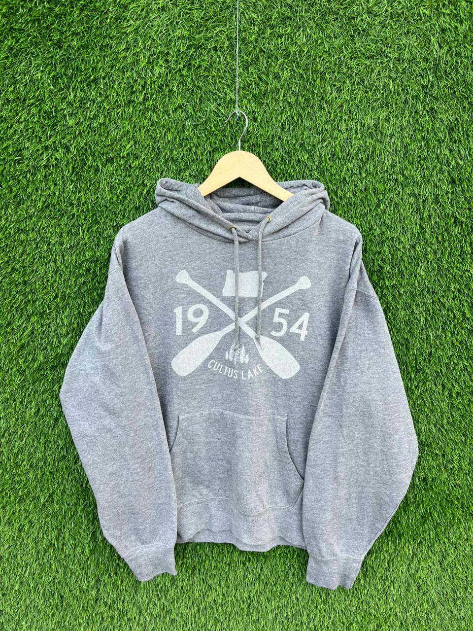 1954 BLUE Vintage Hoodie || Unisex  | Thrifted Streetwear | online shopping