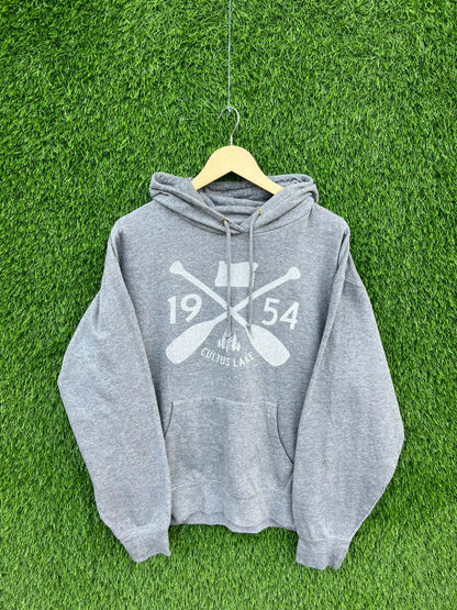 1954 BLUE Vintage Hoodie || Unisex  | Thrifted Streetwear | online shopping
