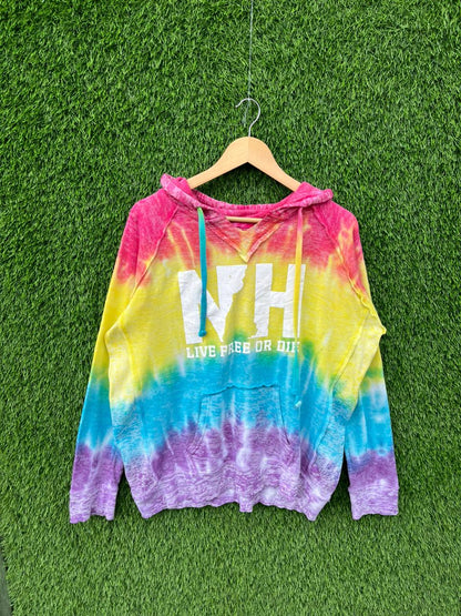 NH LIVE FREE OR DIE Vintage Hoodie || Unisex  | Thrifted Streetwear |