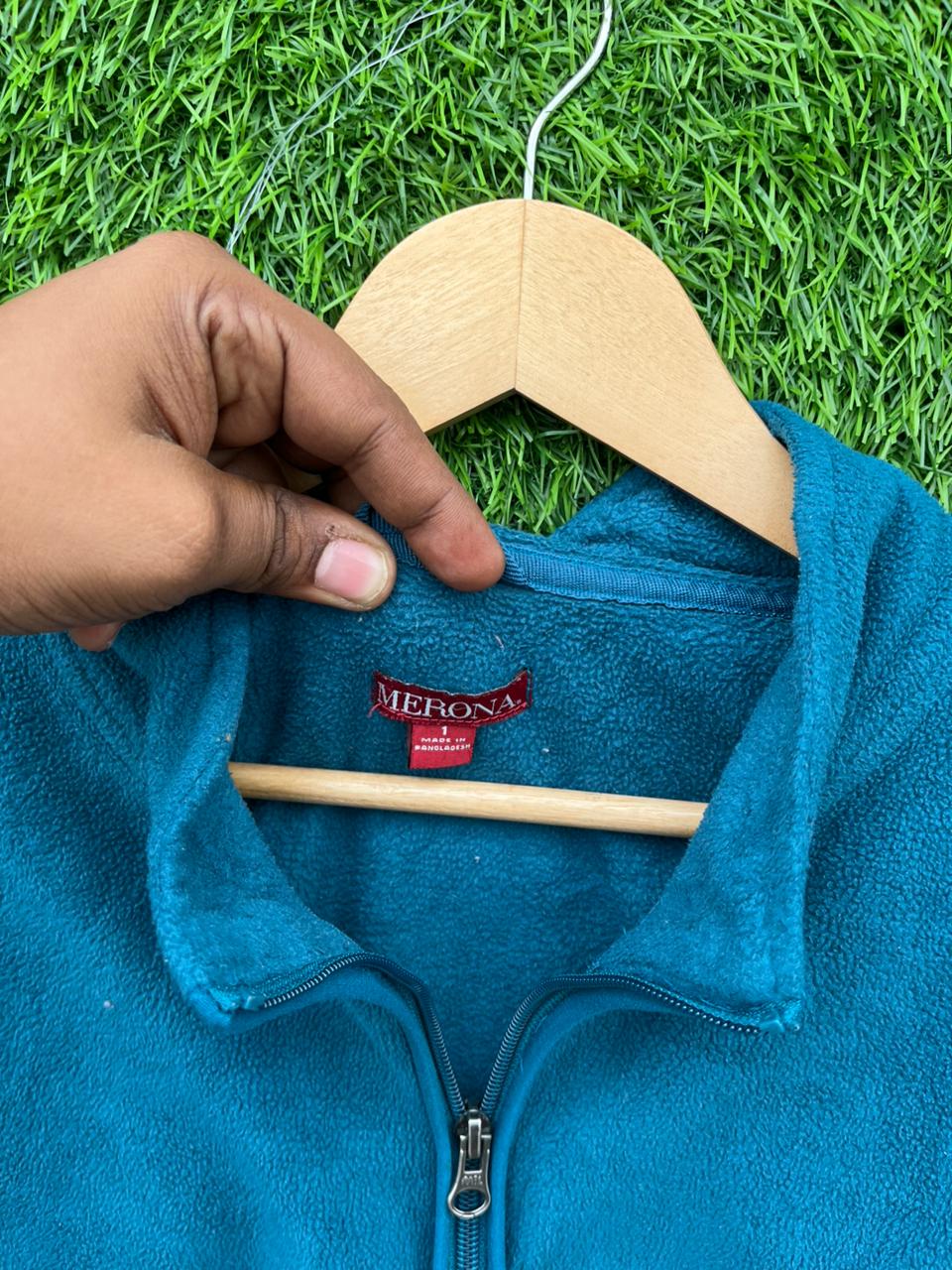 Merona | Full frontal zipper  | Fleece Jacket | Oversized Streetwear | Winterwear | Men Women | Cozy Fashion | Gym Fit | Online Shopping