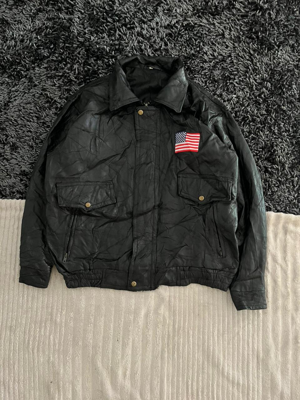 God Bless America |Leather jacket | Winterwear|Streetwear