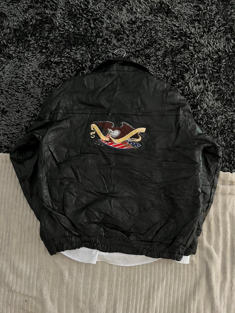 God Bless America |Leather jacket | Winterwear|Streetwear