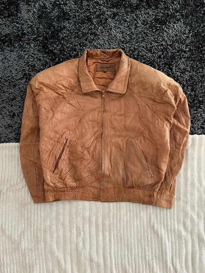 Couture |Leather jacket | Winterwear|Streetwear | Box Fit leather jacket