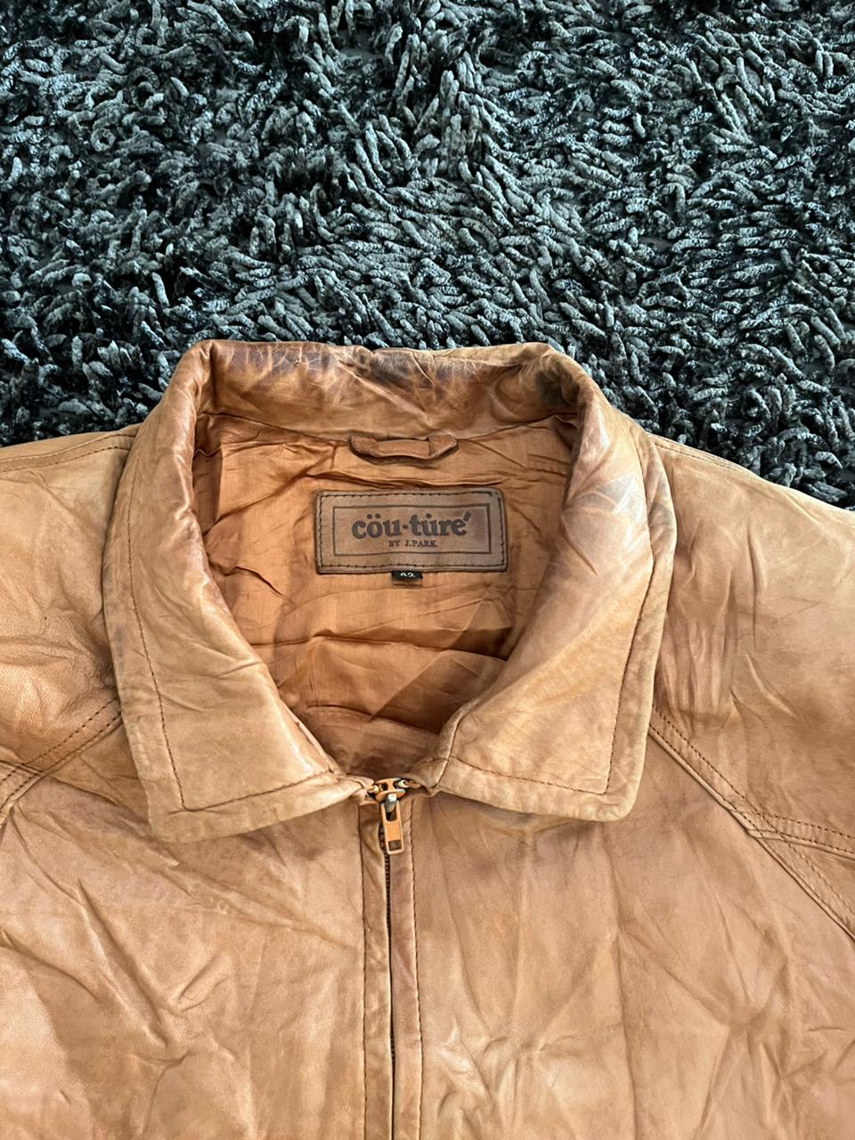 Couture |Leather jacket | Winterwear|Streetwear | Box Fit leather jacket