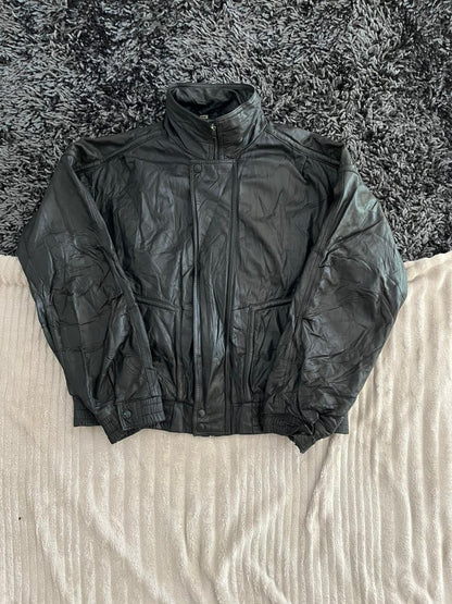 Wilson |Leather jacket | Winterwear|Streetwear | Box fit Leather Jacket