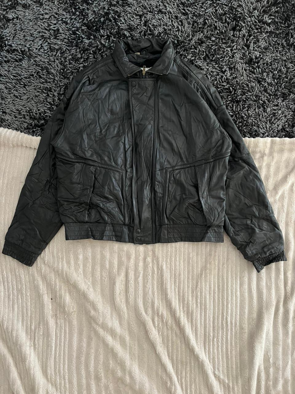 Wilson |Leather jacket | Winterwear|Streetwear | Box fit Leather Jacket