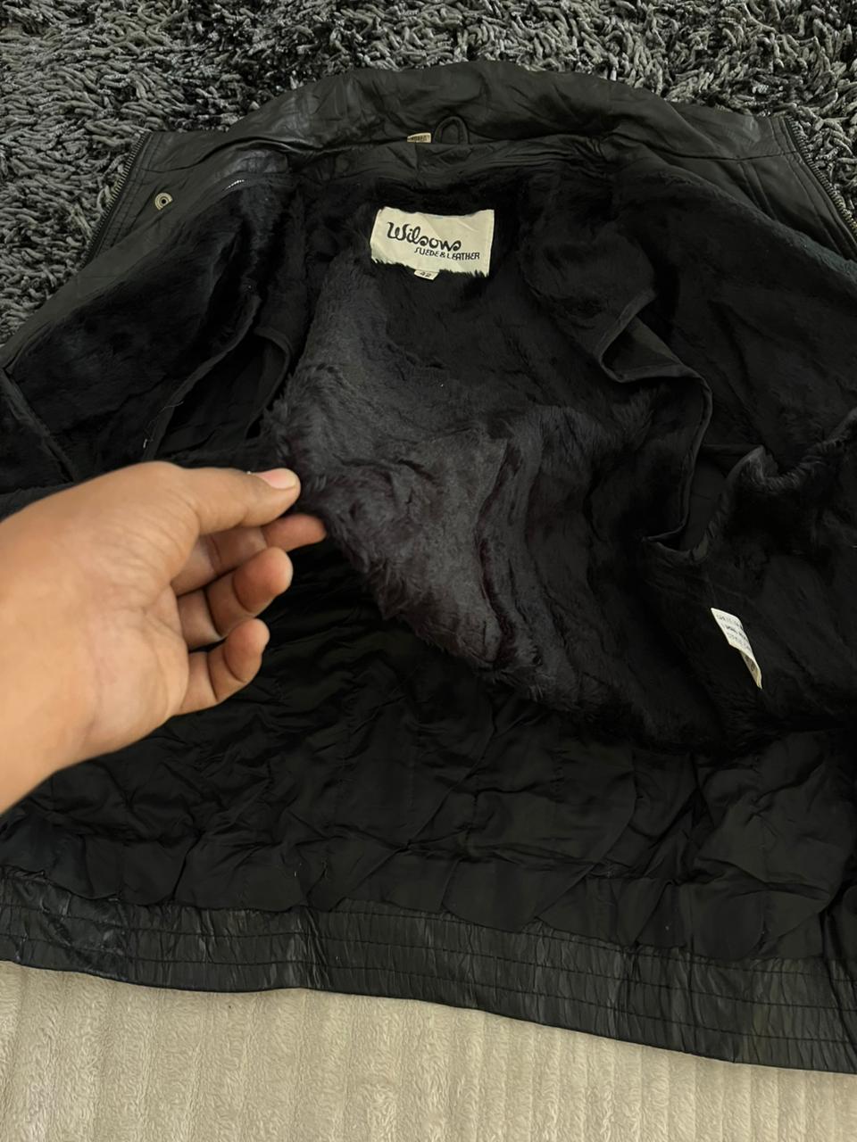 Wilson |Leather jacket | Winterwear|Streetwear | Box fit Leather Jacket