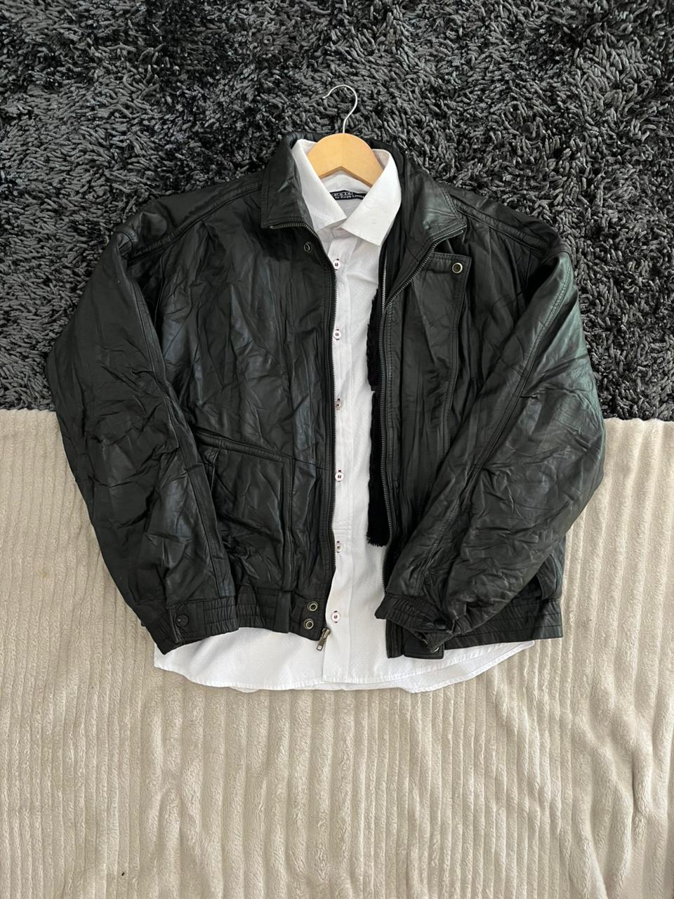 Wilson |Leather jacket | Winterwear|Streetwear | Box fit Leather Jacket