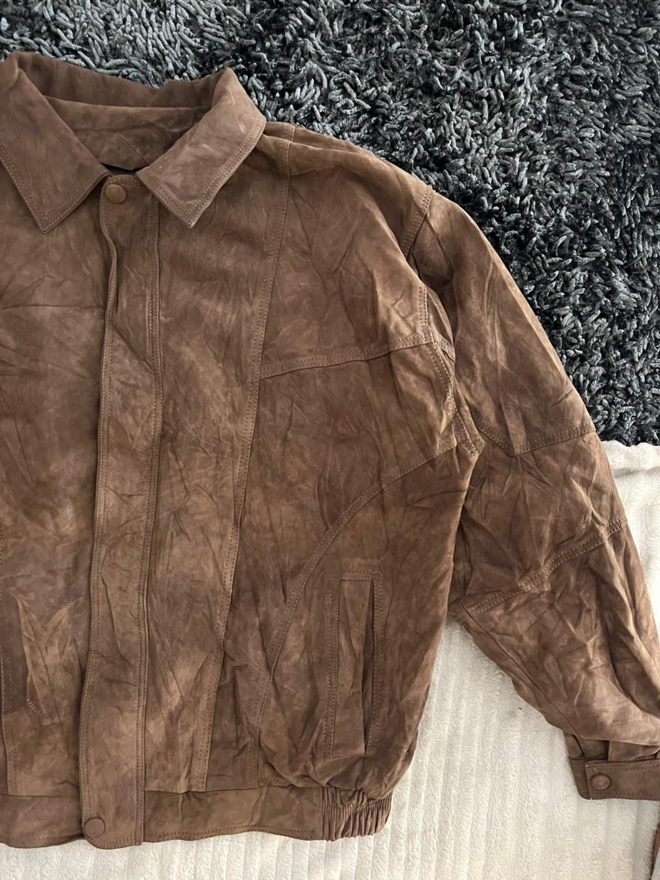 BOMBER Leather jacket | Winterwear|Streetwear