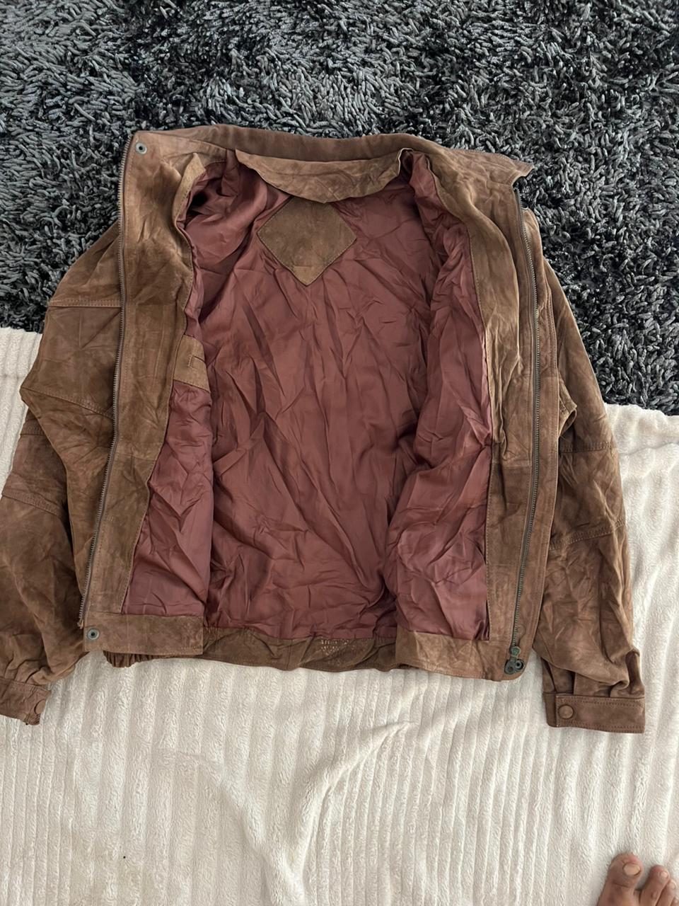 BOMBER Leather jacket | Winterwear|Streetwear