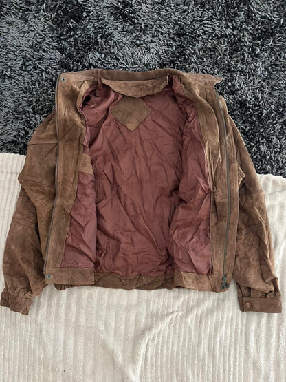 BOMBER Leather jacket | Winterwear|Streetwear