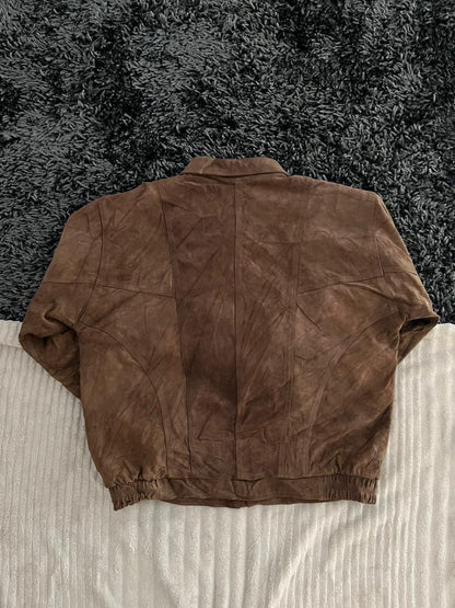BOMBER Leather jacket | Winterwear|Streetwear