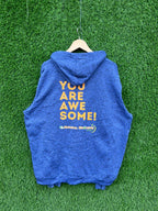 YOU ARE AWESOME Vintage Hoodie || Unisex  | Thrifted Streetwear |