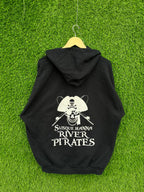 RIVER PIRATES Vintage Hoodie || Unisex  | Thrifted Streetwear |