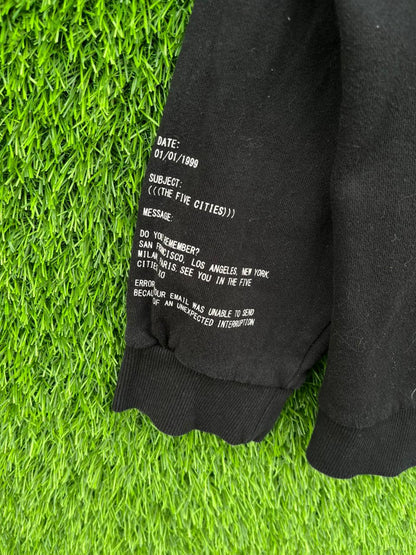 FIVE CITIES Vintage Hoodie || Unisex  | Thrifted Streetwear |