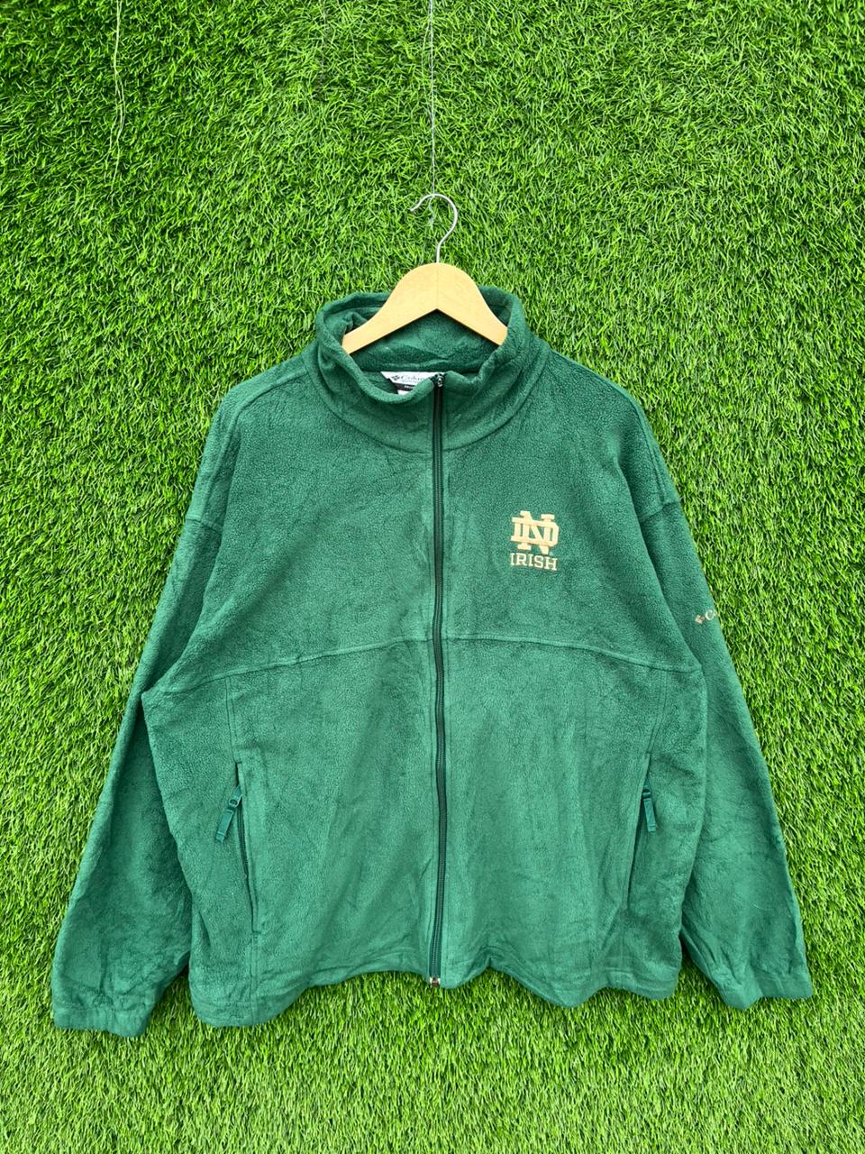 IRISH COLUMBIA | Full frontal zipper  | Fleece Jacket | Oversized Streetwear | Winterwear | Men Women | Cozy Fashion | Gym Fit | Online Shopping