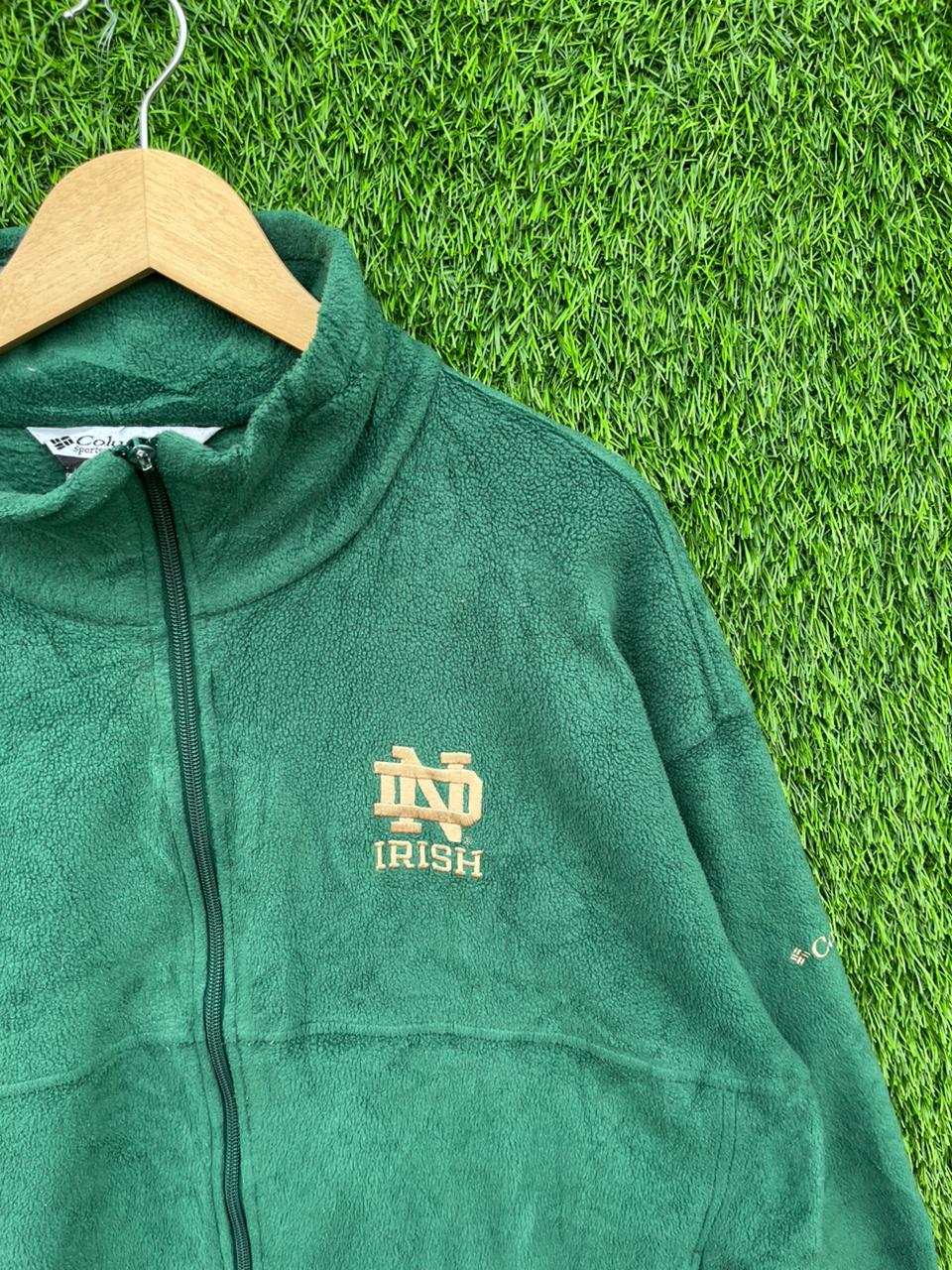 IRISH COLUMBIA | Full frontal zipper  | Fleece Jacket | Oversized Streetwear | Winterwear | Men Women | Cozy Fashion | Gym Fit | Online Shopping