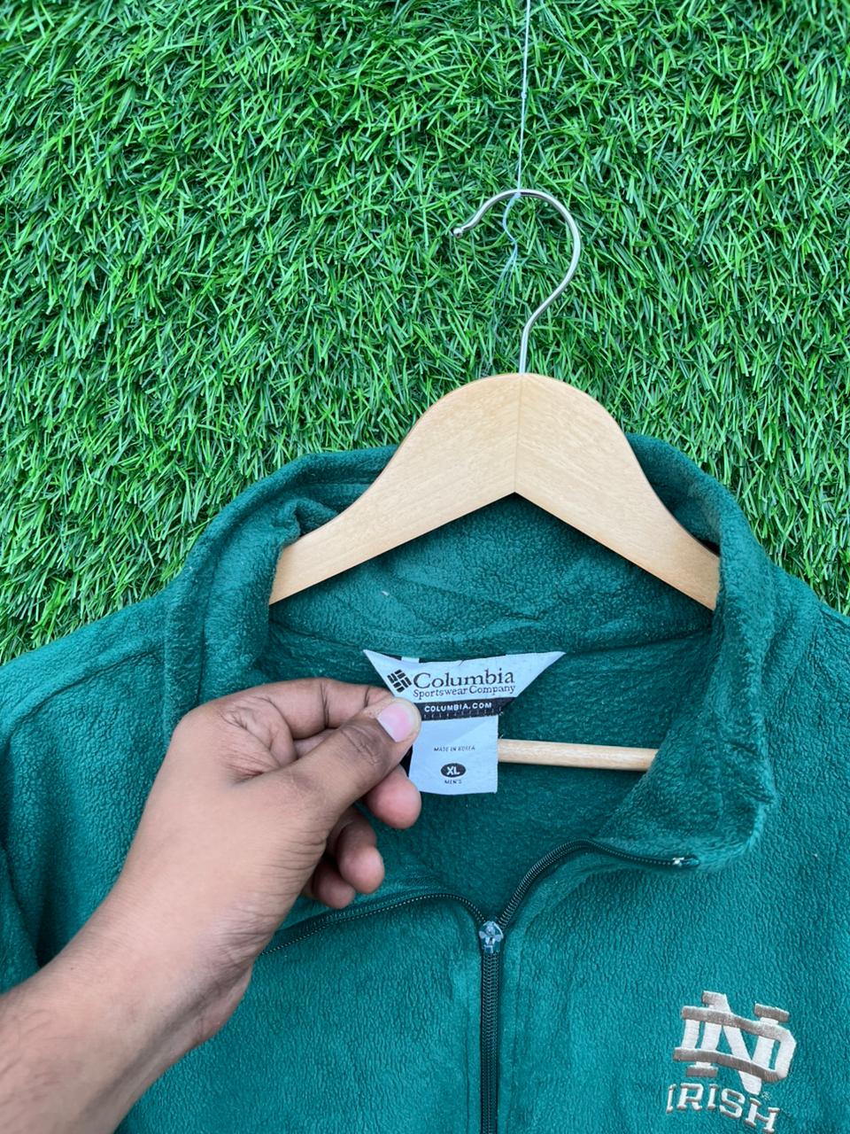 IRISH COLUMBIA | Full frontal zipper  | Fleece Jacket | Oversized Streetwear | Winterwear | Men Women | Cozy Fashion | Gym Fit | Online Shopping