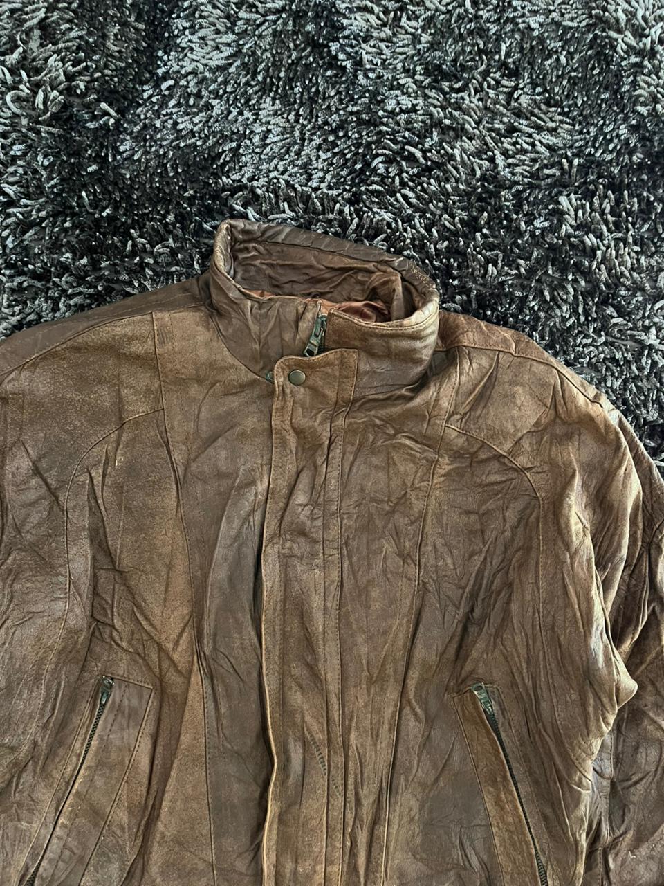 MIDWAY |Leather jacket | Winterwear|Streetwear