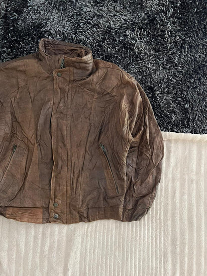 MIDWAY |Leather jacket | Winterwear|Streetwear