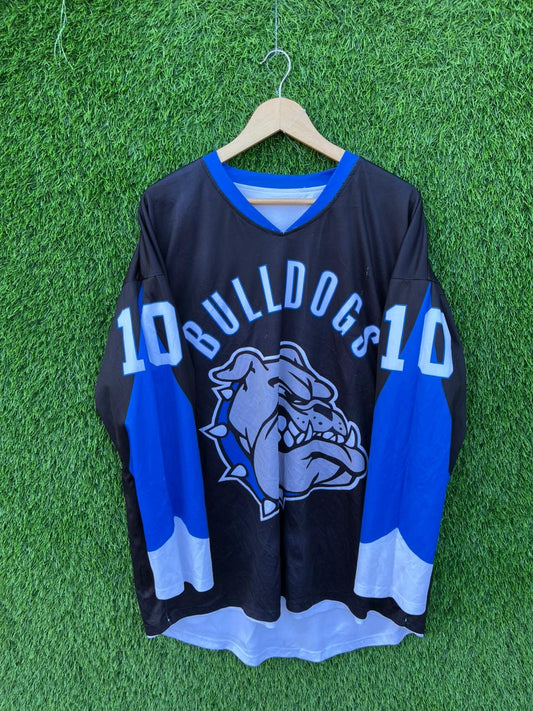 REVERSIBLE Ice hockey bulldogs Jersey |Vintage Oversized Streetwear | Men Women | online shopping