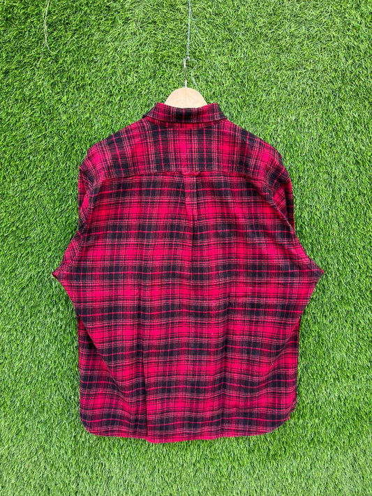 JACHS Flannel Shirt for Men & Women | Oversized Checked Cotton Shirt | Winter Casual Wear India