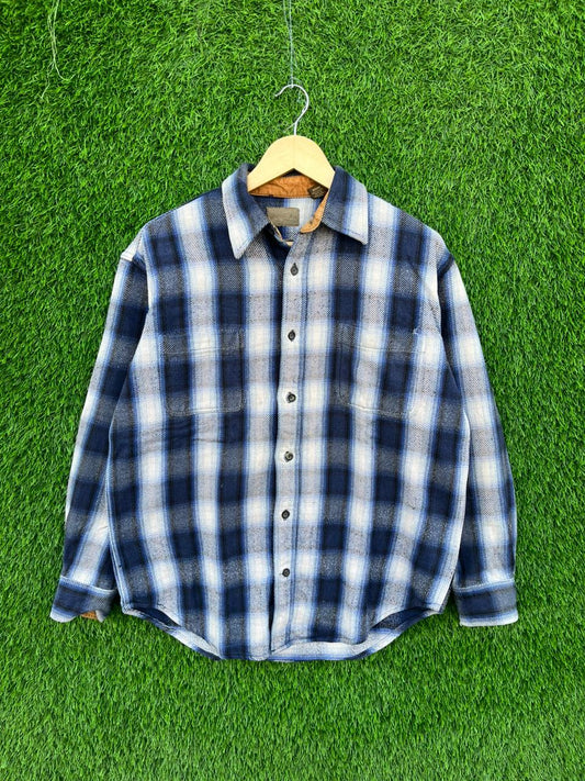 ST JHON BAY Flannel Shirt for Men & Women | Oversized Checked Cotton Shirt | Winter Casual Wear India