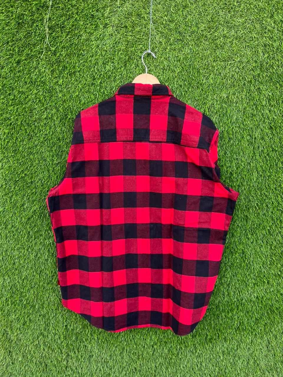 WOOLRICH Flannel Shirt for Men & Women | Oversized Checked Cotton Shirt | Winter Casual Wear India