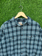 RED HEAD Flannel Shirt for Men & Women | Oversized Checked Cotton Shirt | Winter Casual Wear India
