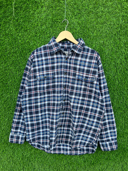JACHS Flannel Shirt for Men & Women | Oversized Checked Cotton Shirt | Winter Casual Wear India
