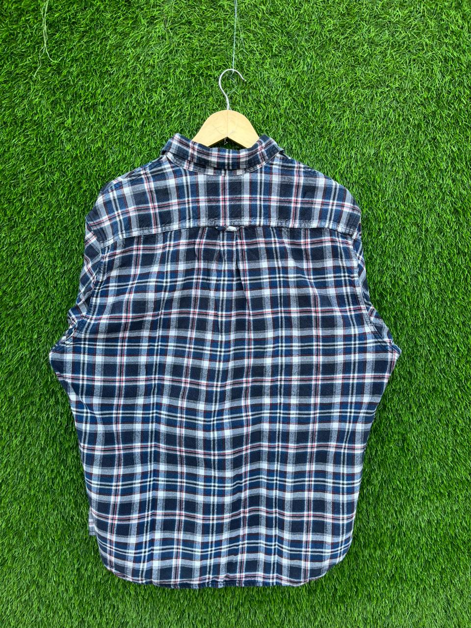 JACHS Flannel Shirt for Men & Women | Oversized Checked Cotton Shirt | Winter Casual Wear India