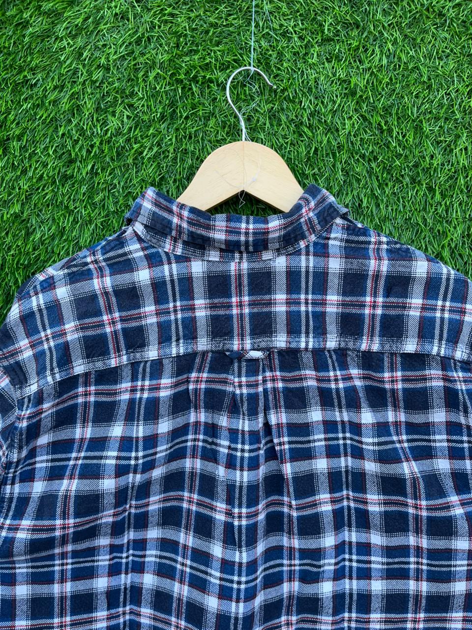 JACHS Flannel Shirt for Men & Women | Oversized Checked Cotton Shirt | Winter Casual Wear India