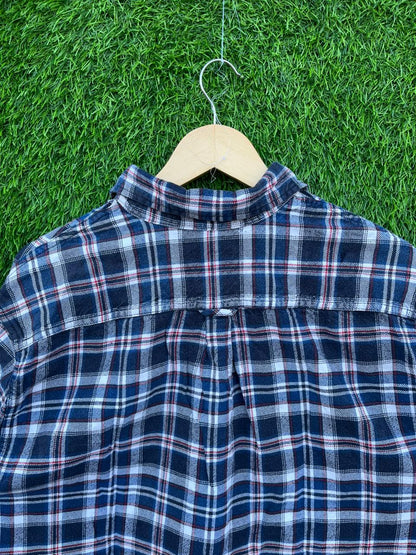 JACHS Flannel Shirt for Men & Women | Oversized Checked Cotton Shirt | Winter Casual Wear India