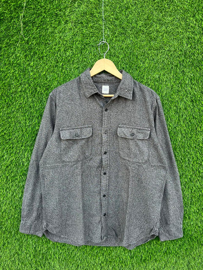 GAP Flannel Shirt for Men & Women | Oversized Checked Cotton Shirt | Winter Casual Wear India