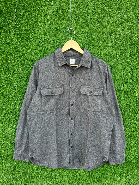 GAP Flannel Shirt for Men & Women | Oversized Checked Cotton Shirt | Winter Casual Wear India