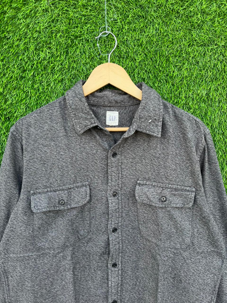 GAP Flannel Shirt for Men & Women | Oversized Checked Cotton Shirt | Winter Casual Wear India