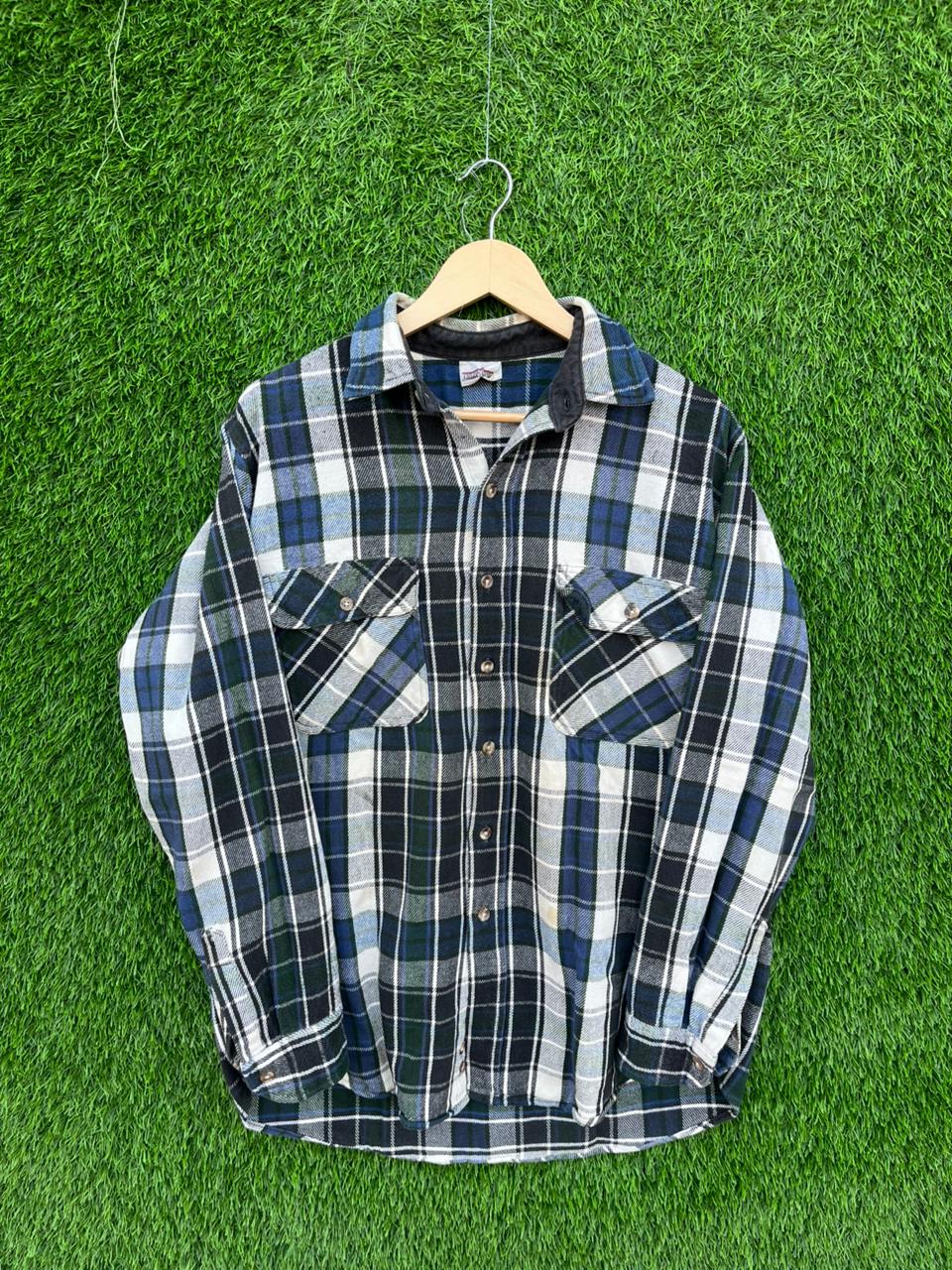 FIELD AND STREAM Flannel Shirt for Men & Women | Oversized Checked Cotton Shirt | Winter Casual Wear India