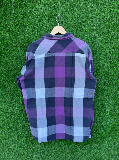 STUSSY Flannel Shirt for Men & Women | Oversized Checked Cotton Shirt | Winter Casual Wear India