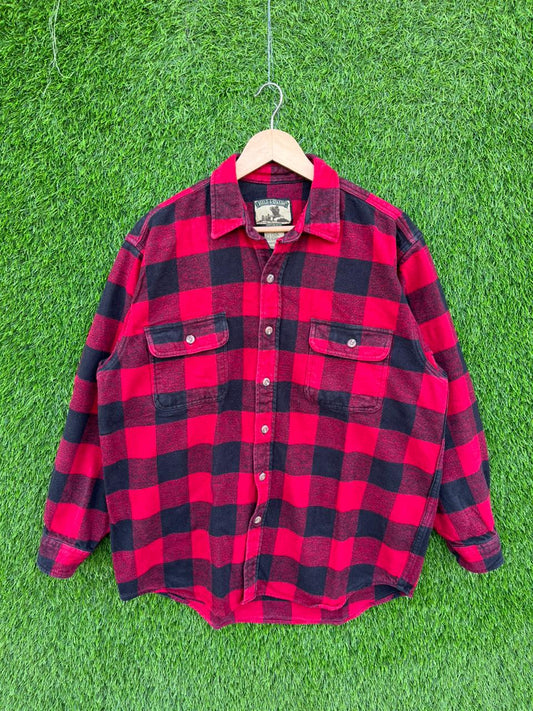 FEILD AND STREAM Flannel Shirt for Men & Women | Oversized Checked Cotton Shirt | Winter Casual Wear India