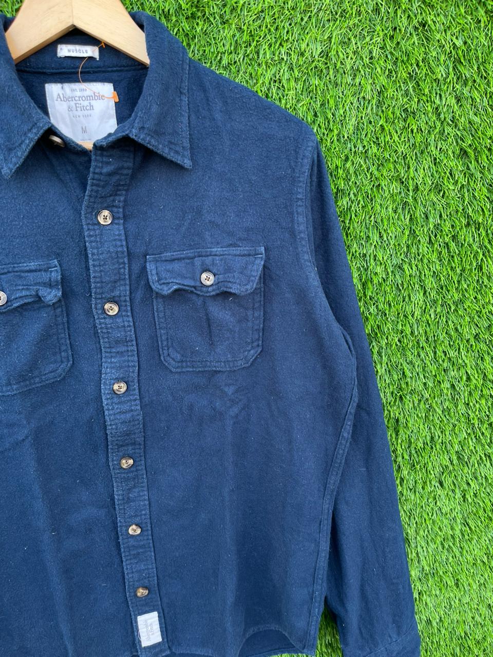 Abercrombie and Fitch Flannel Shirt for Men & Women | Oversized Checked Cotton Shirt | Winter Casual Wear India