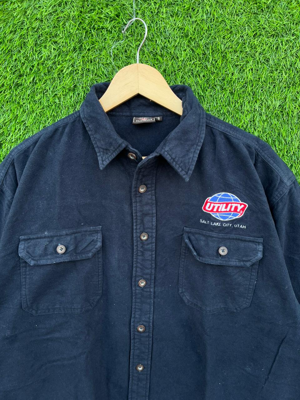 Outback UTILITY Flannel Shirt for Men & Women | Oversized Checked Cotton Shirt | Winter Casual Wear India