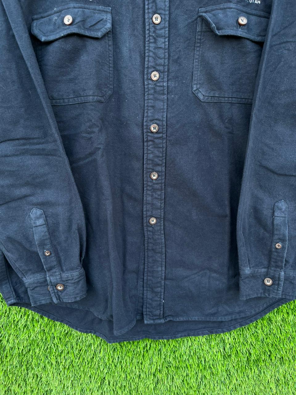 Outback UTILITY Flannel Shirt for Men & Women | Oversized Checked Cotton Shirt | Winter Casual Wear India