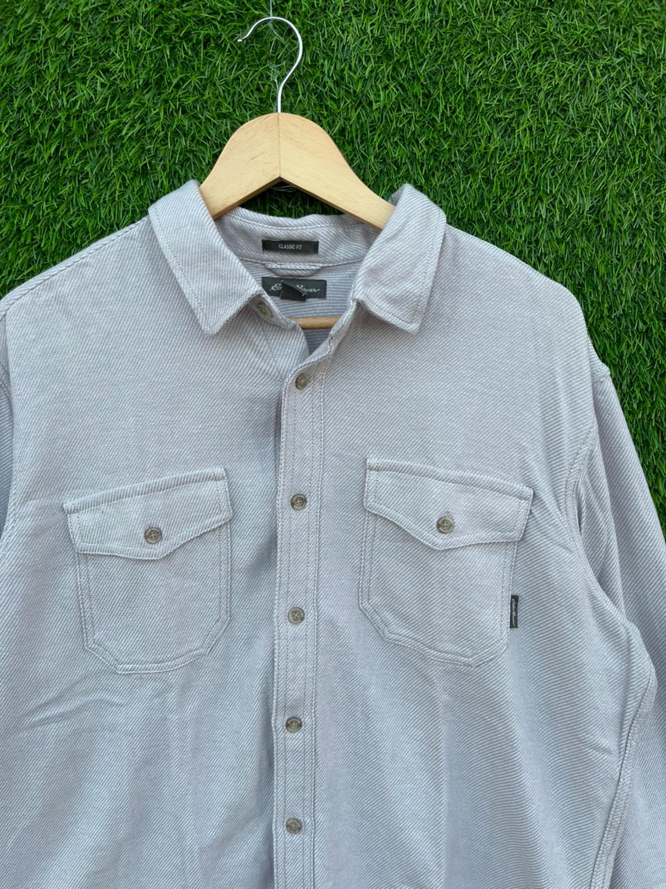 Eddie Bauer Flannel Shirt for Men & Women | Oversized Checked Cotton Shirt | Winter Casual Wear India